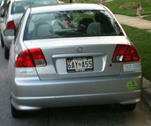 25  Of The Dirtiest License Plates Ever