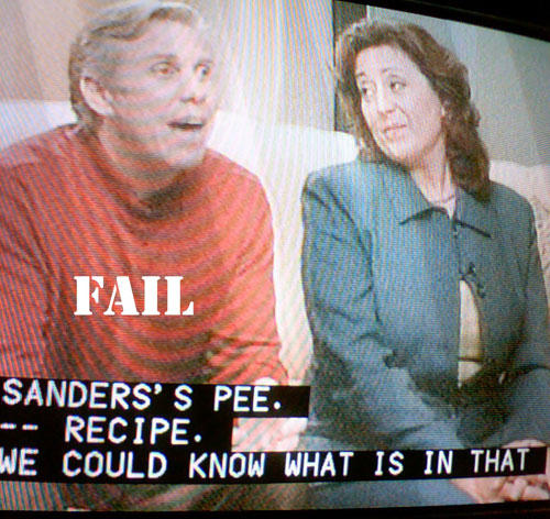 17 Closed Caption Fails