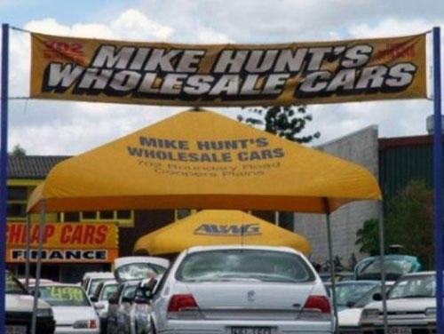 Worst Car Dealership Names EVER!