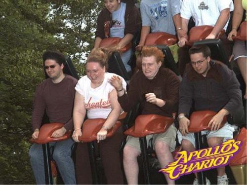 Ridiculous Roller Coaster Faces!