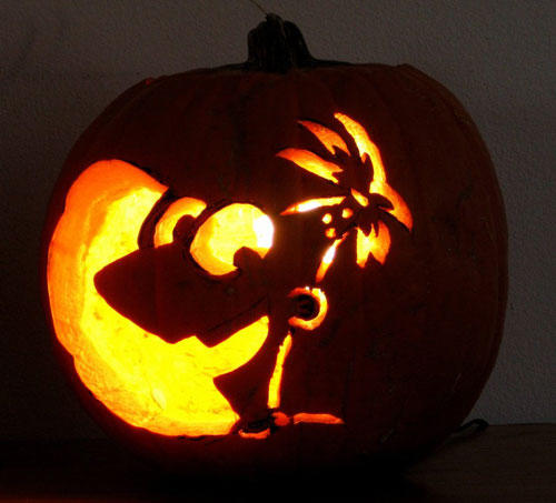 26 Super Awesome Cartoon Pumpkin Carvings