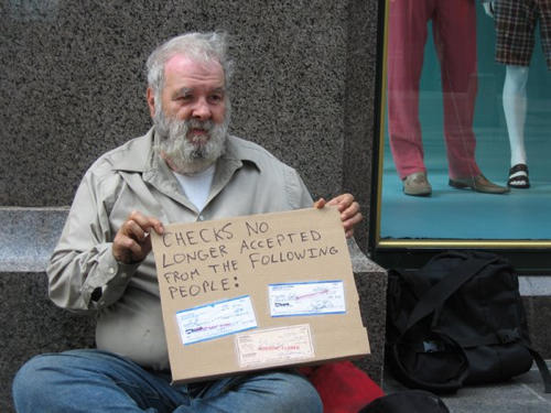 21 Very Clever Homeless Signs