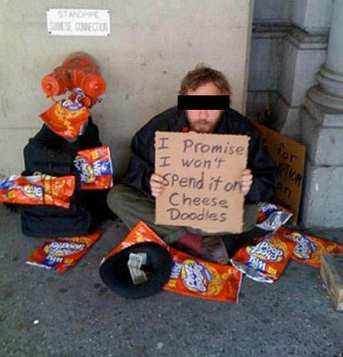 21 Very Clever Homeless Signs