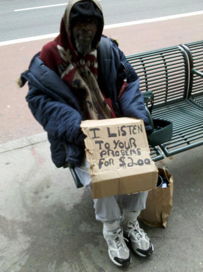 21 Very Clever Homeless Signs