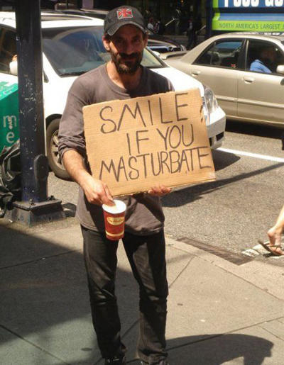 21 Very Clever Homeless Signs