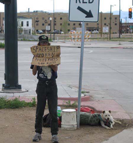 21 Very Clever Homeless Signs