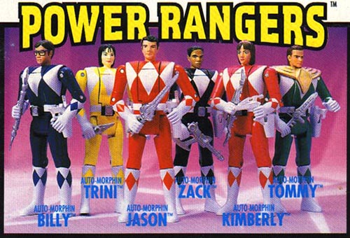 1994: Mighty Morphin' Power Rangers Figures