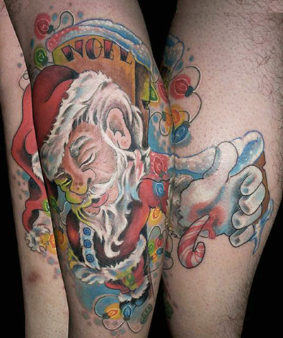 The Very Merriest Christmas Tattoos!