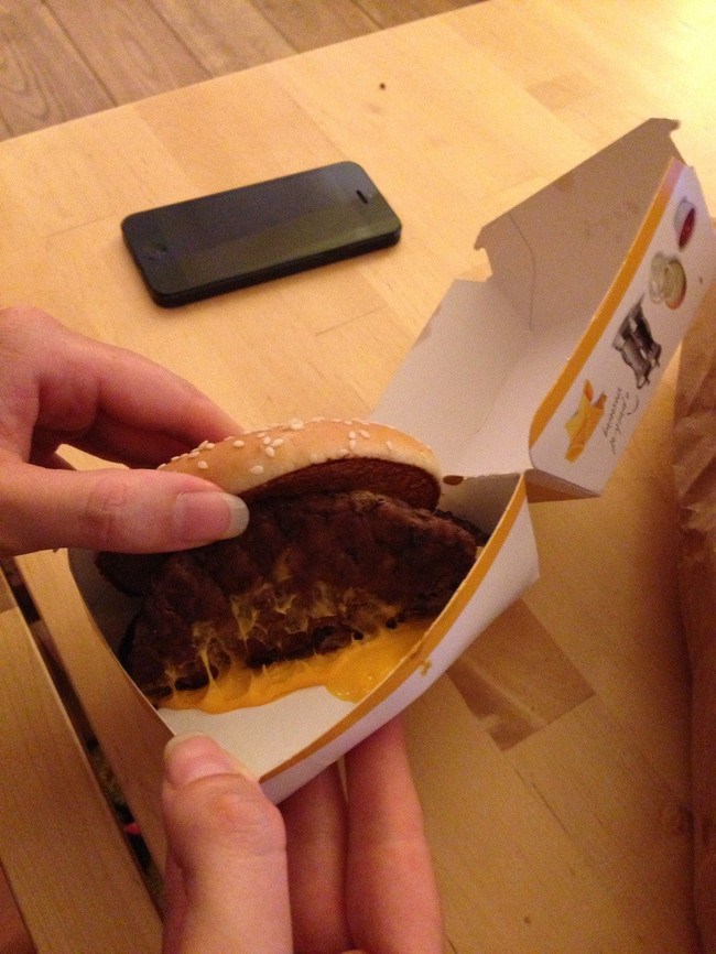 Something crucial was missing from this burger