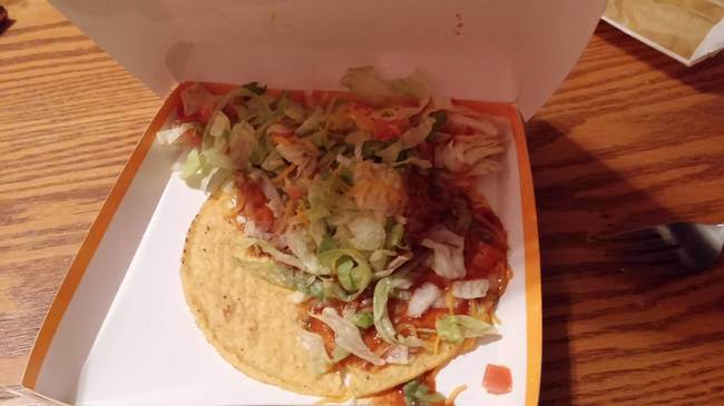 The new open-faced taco came to town