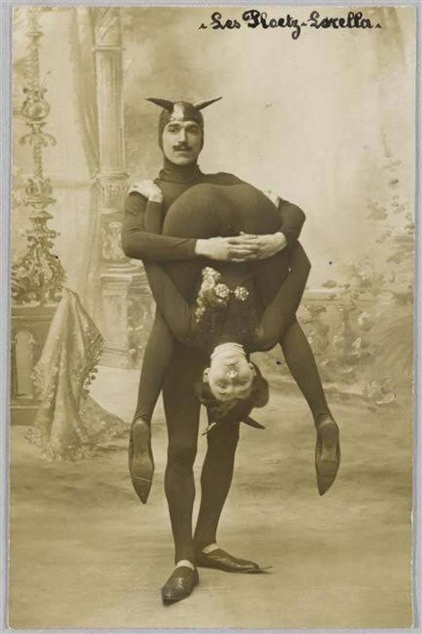Performers from a freak show.
