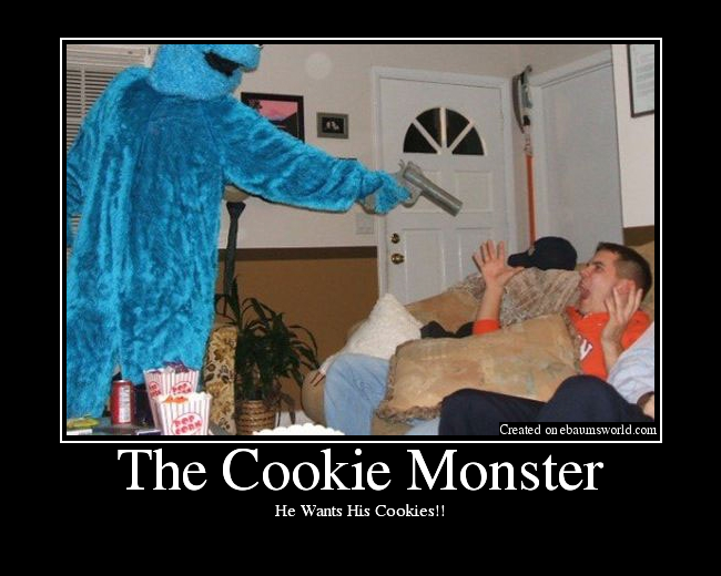 He Wants His Cookies!!