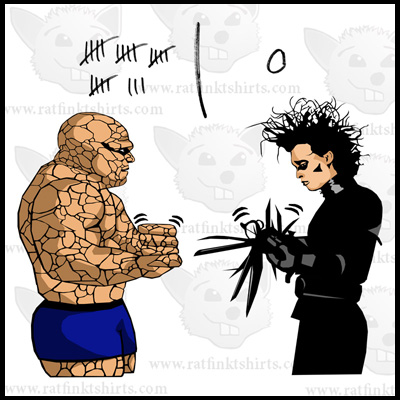 Who wins in this epic battle of Rock, paper, scissors...