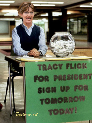 election movie tracy flick - Tracy Flick For President Sign Up For Tomorrow Today Destonio.net