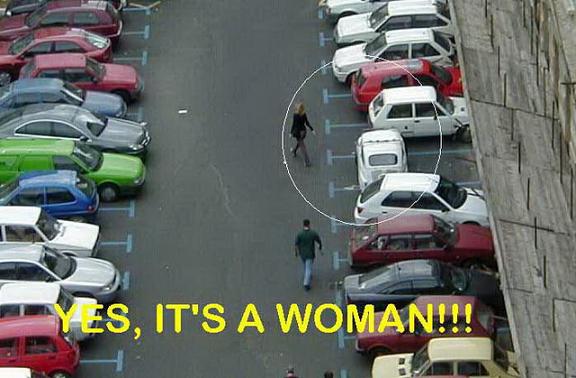 Yes, It's a Woman !!!