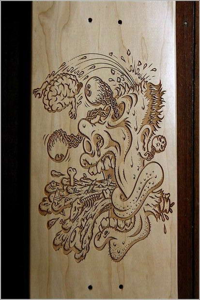Laser Wood Carving