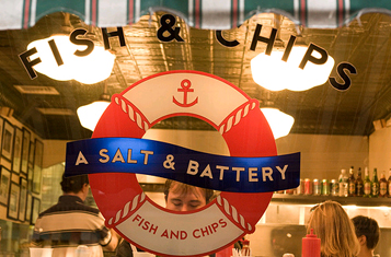 store name pun salt and battery - Chips A Salt & Battery Fish And C And Chips