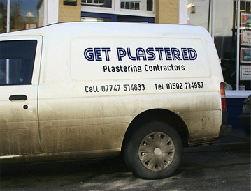 store name pun get plastered - 1. Get Plastered Plastering Contractors Get Plastered Call 07747 514633 Tel. 01502714957