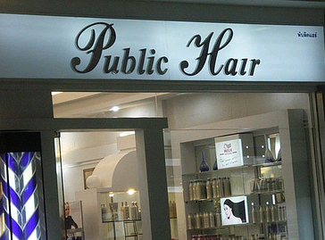 store name pun best shop names - Public Hair