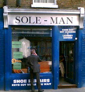 store name pun retail - Sole Man Dry Cleaning Sering Shoek Keys Cut Wile Virs Uwait