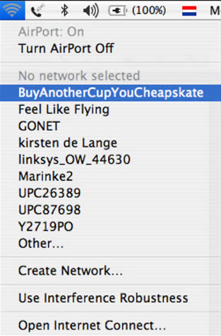 Hilarious WiFi Network Names - Gallery