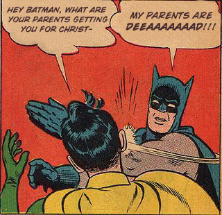 Holy prick Batman!