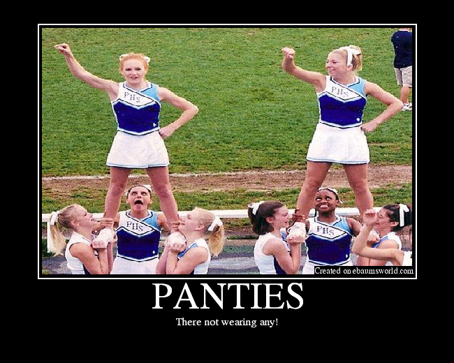 Cheerleader Panties