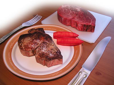 Fake Steak Dinner