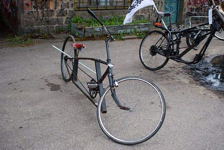 homemade chopper bicycle