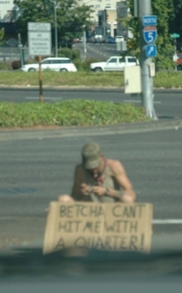Creative Beggar Signs