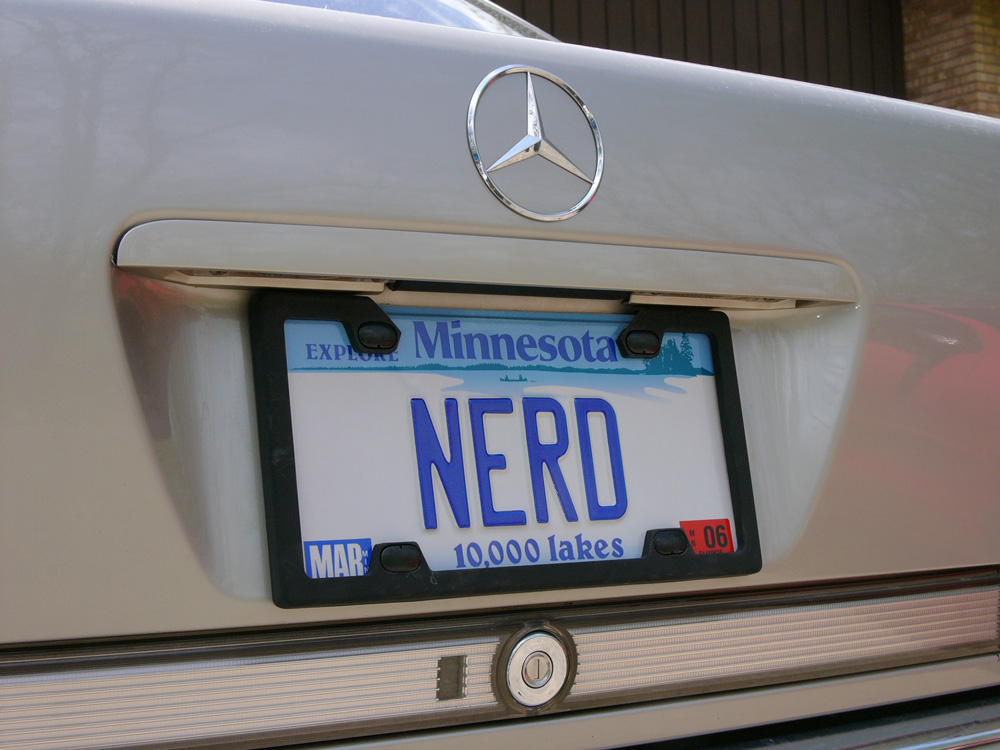 Not Your Grandma's License Plates
