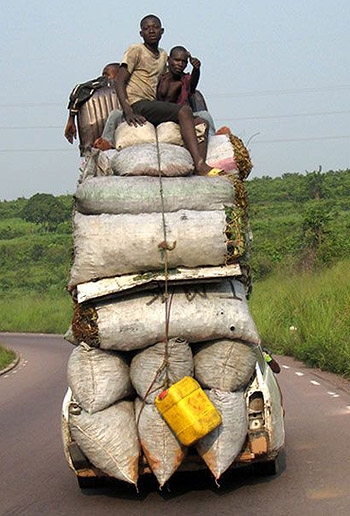 Extremely Overloaded Vehicles