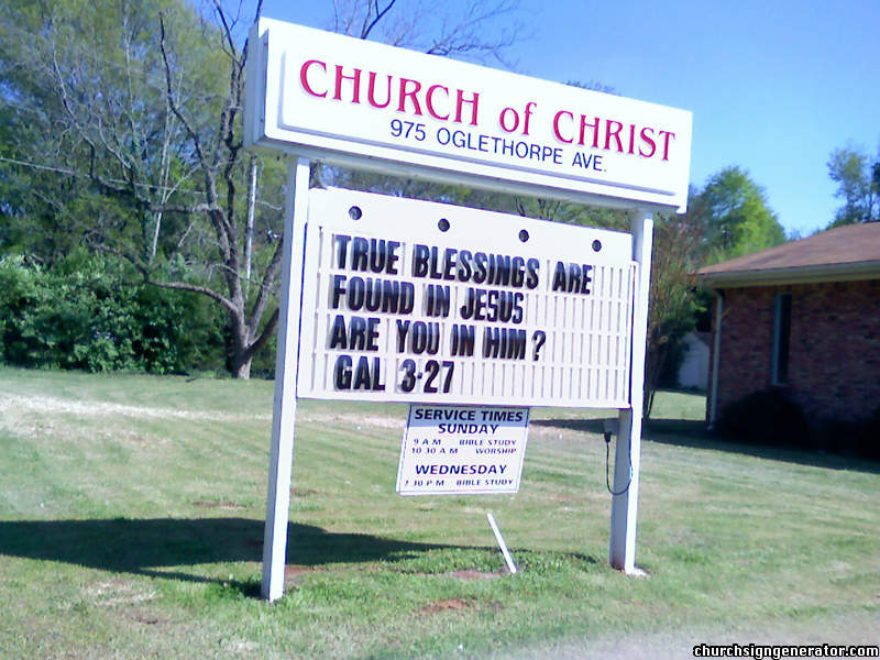 Hilarious and Weird Church Signs - Gallery | eBaum's World