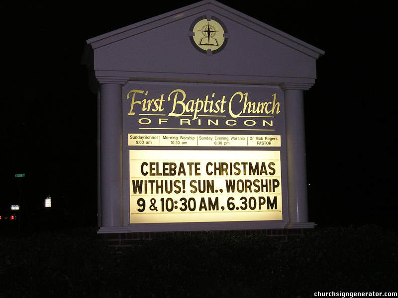 Hilarious and Weird Church Signs