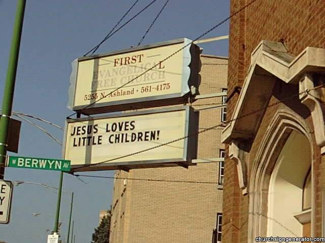 Hilarious and Weird Church Signs