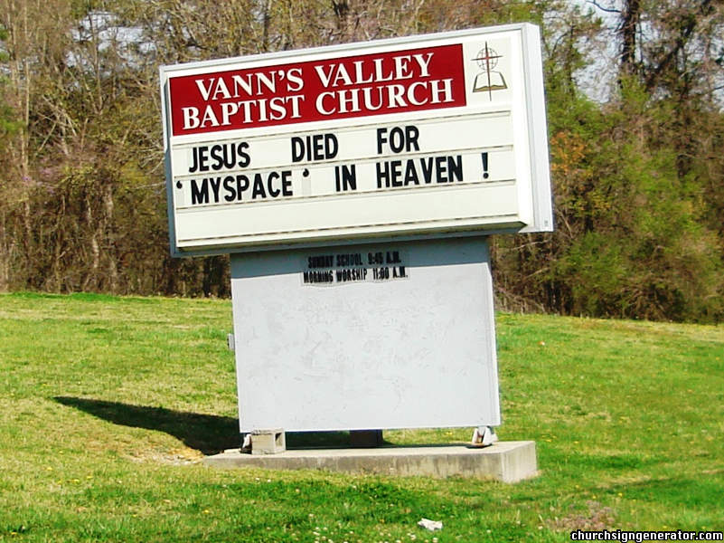 Hilarious and Weird Church Signs