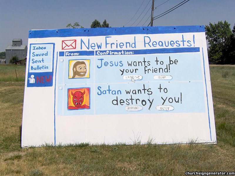 Hilarious and Weird Church Signs