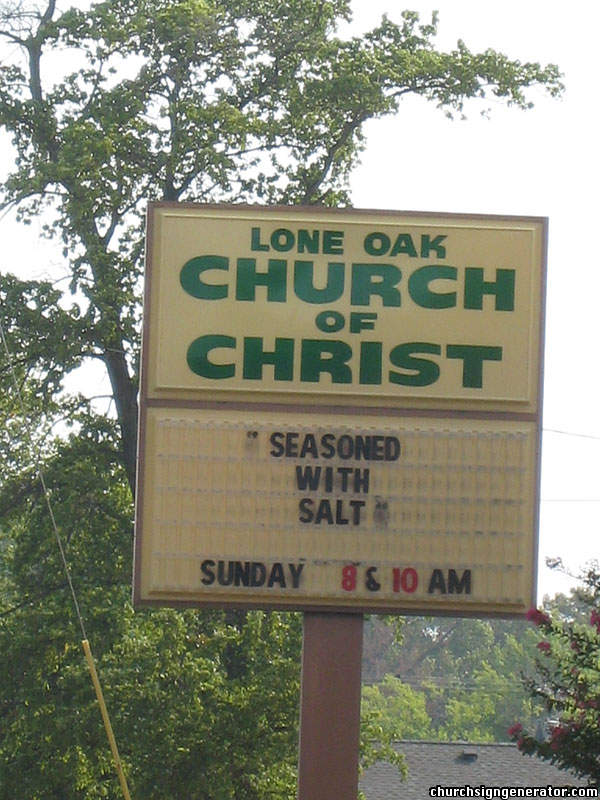 Hilarious and Weird Church Signs