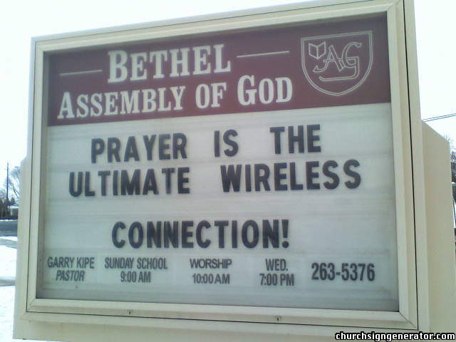 Hilarious and Weird Church Signs