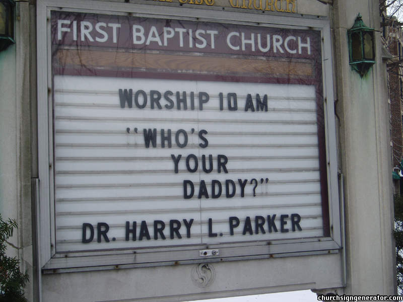 Hilarious and Weird Church Signs