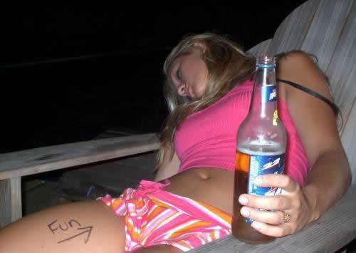 Sexy Passed Out Women