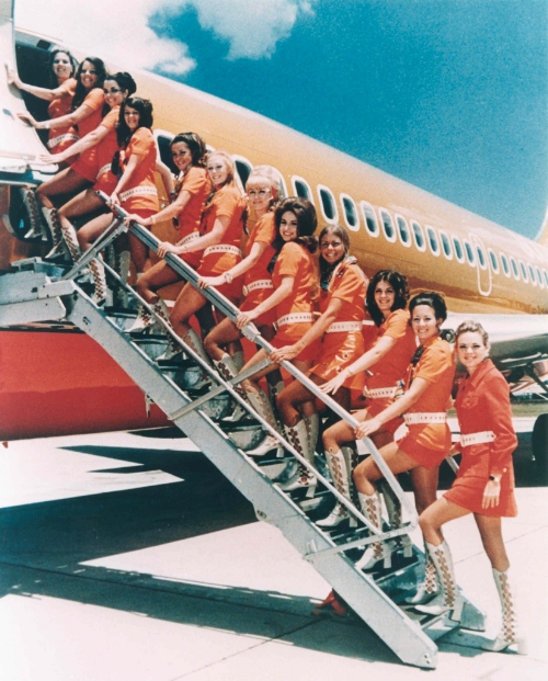 Vintage 1960-70's Airline Stewardesses