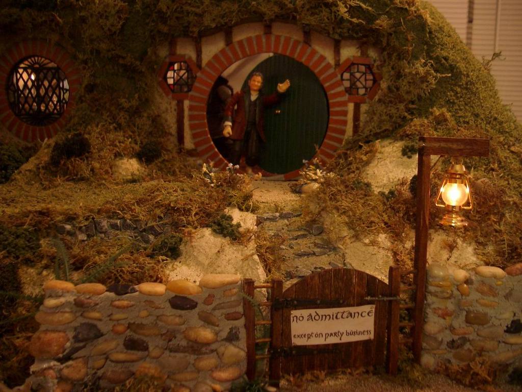Realistic Miniature Hobbit House