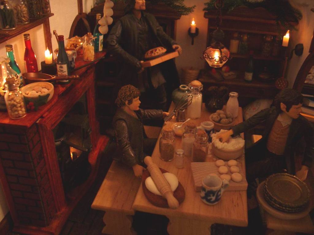 Realistic Miniature Hobbit House