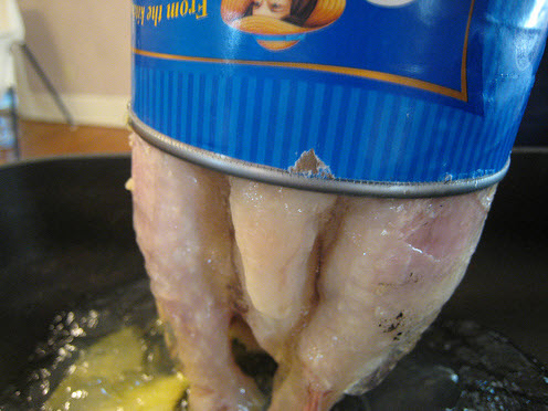 Disgusting Whole Canned Chicken