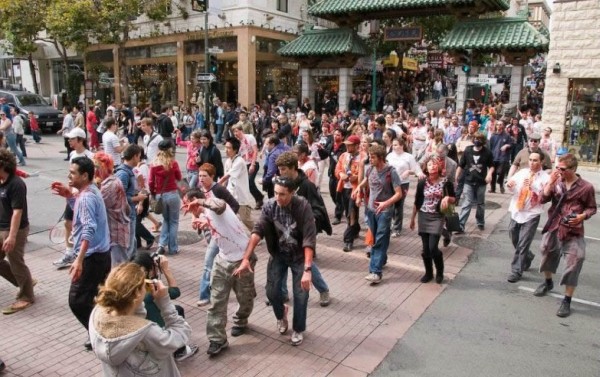 Annual San Francisco Zombie Mob