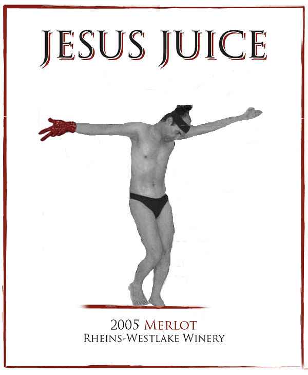 Photoshop contest submission. Jesus Juice.