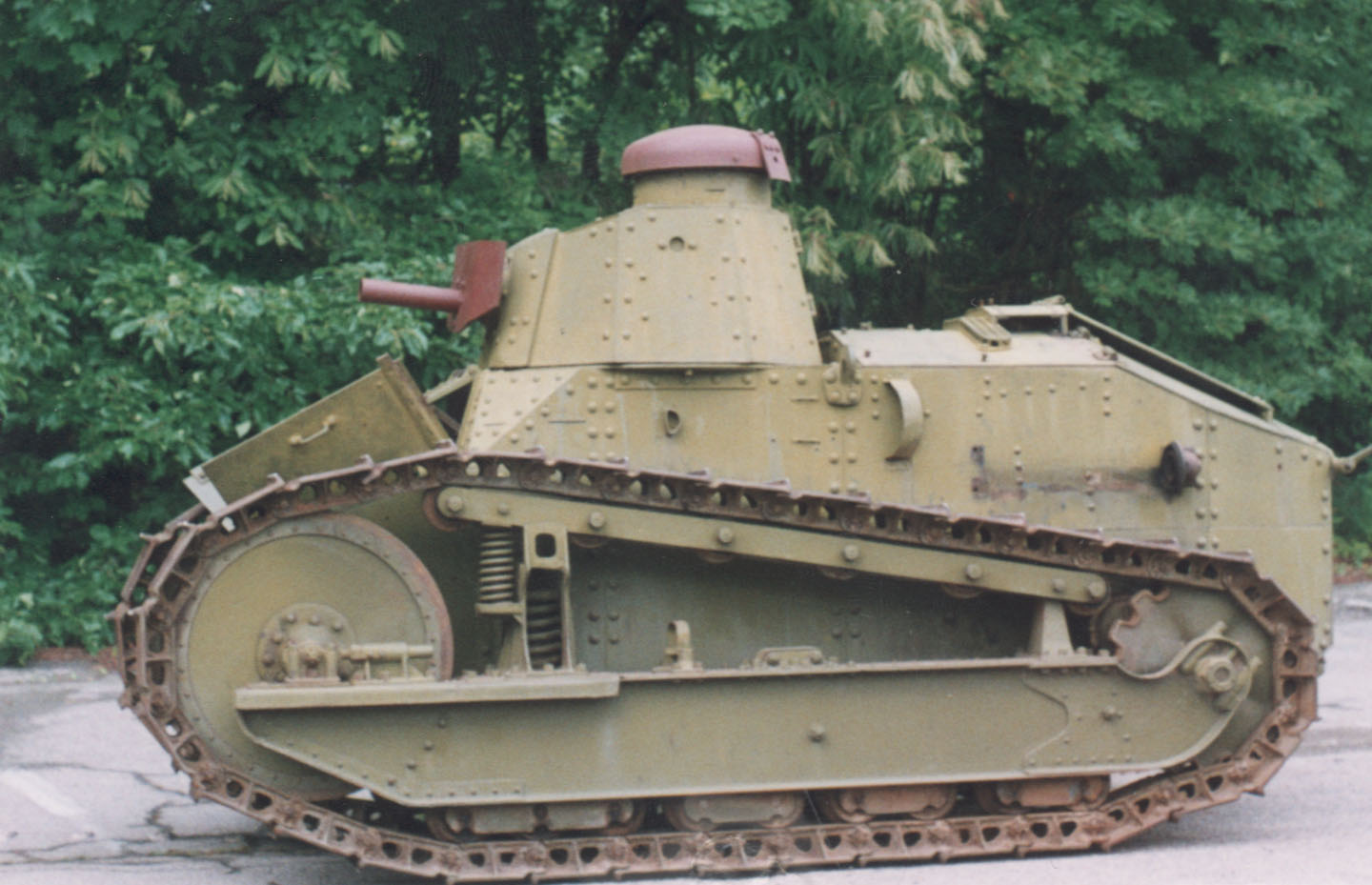 Evolution of the Tank