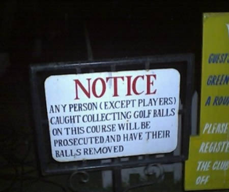Anti-Theft Signs