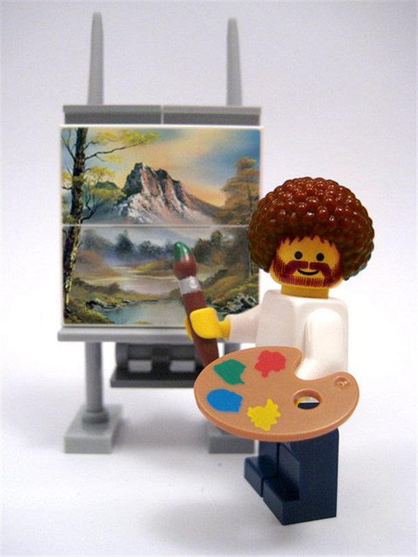 Even LEGO knows about happy trees.